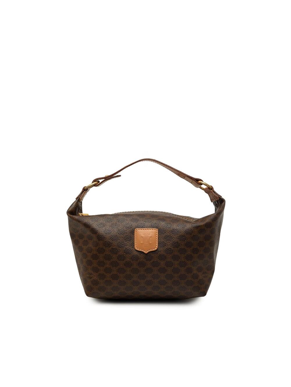 Celine Macadam Coated Canvas Handbag #343418C44B